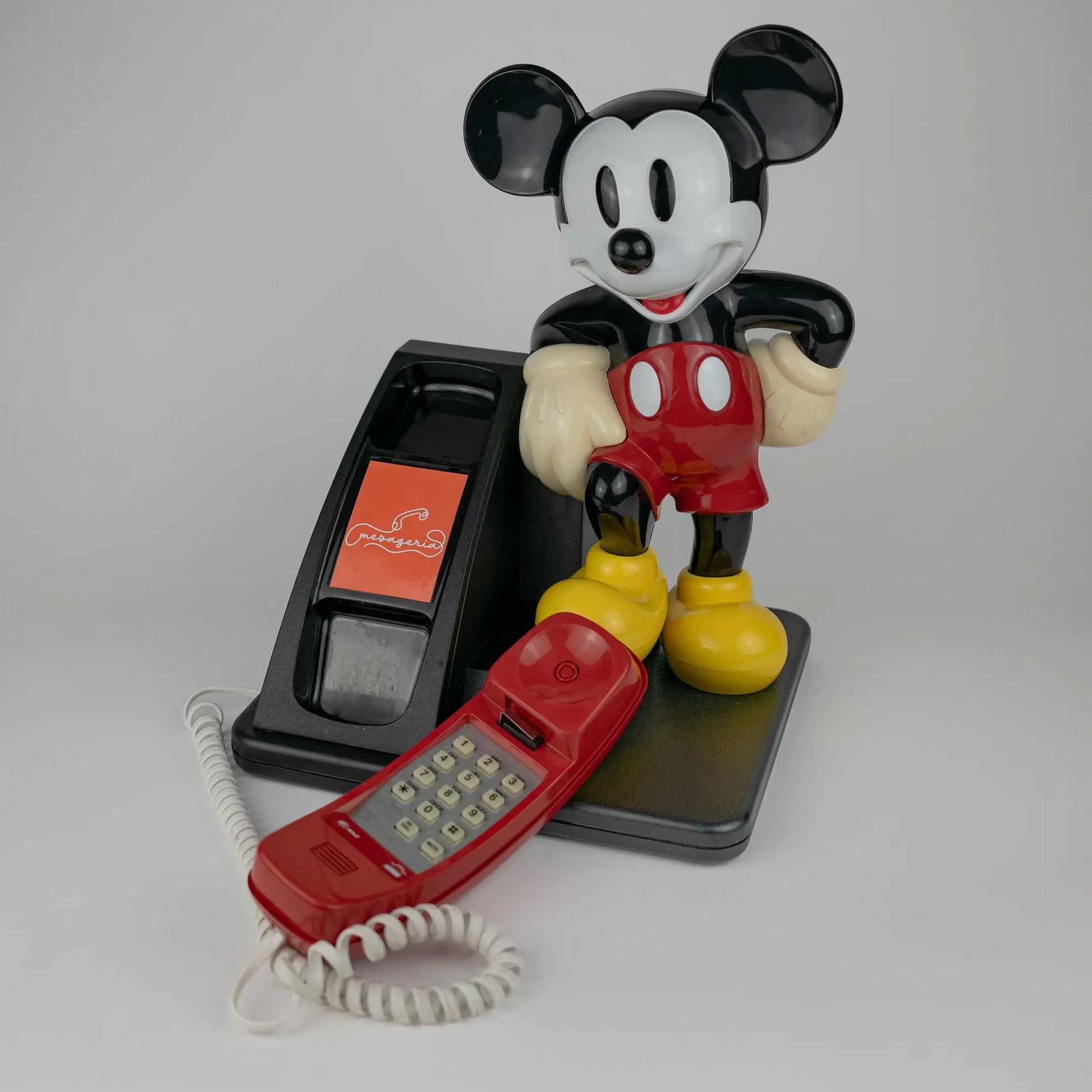 Mickey Mouse Telephone - audio guestbook